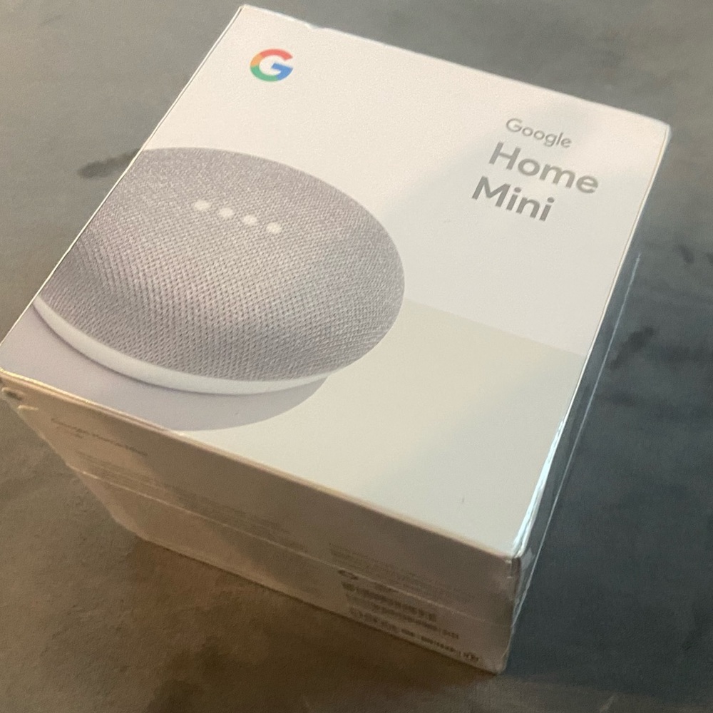 NWT Google Home Mini!  Fast and Free shipping!!!